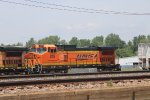 BNSF dash 8s in Madison IL